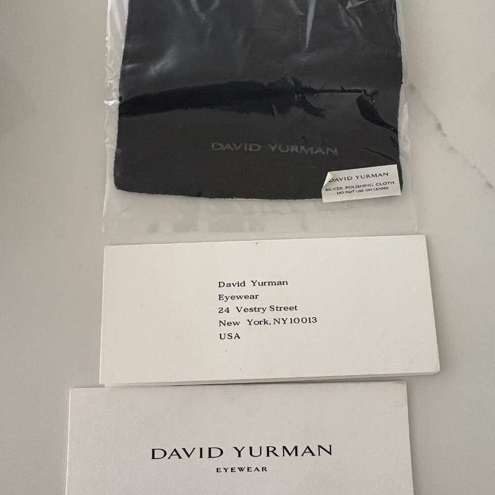 David Yurman Black Onyx Sunglases - Picture 8 of 10